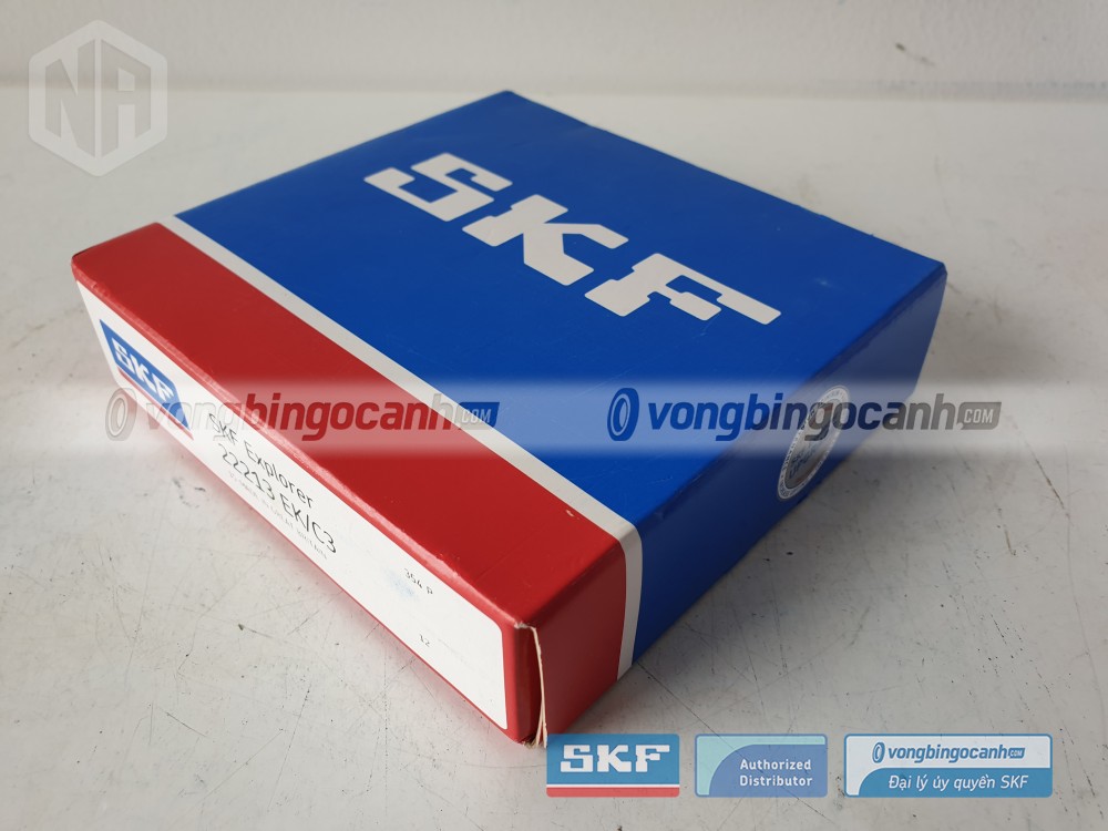Vòng bi SKF 22213 EK/C3 chính hãng, phân phối bởi Vòng bi Ngọc Anh - Đại lý uỷ quyền SKF.