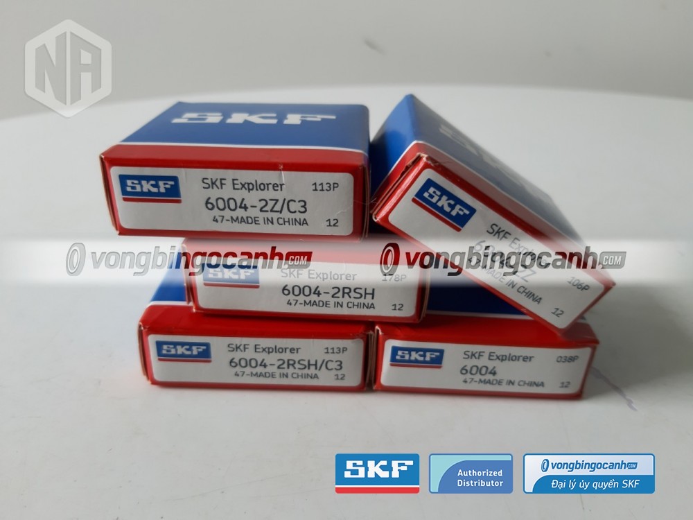 vòng bi 6004 SKF chính hãng