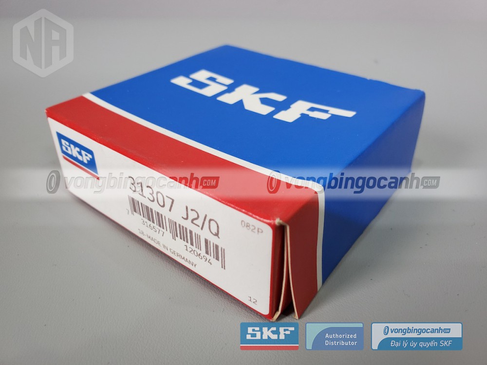 Vòng bi SKF 31307 chính hãng, phân phối bởi Vòng bi Ngọc Anh - Đại lý uỷ quyền SKF.