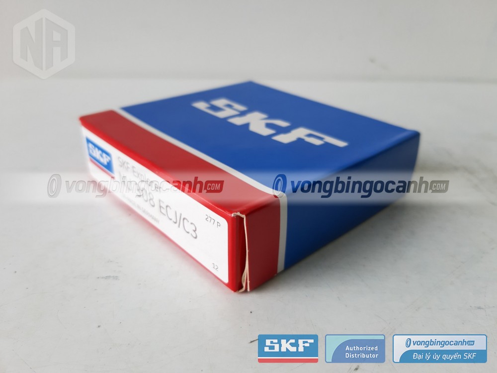 Vòng bi SKF NU 308 ECJ/C3 chính hãng, phân phối bởi Vòng bi Ngọc Anh - Đại lý uỷ quyền SKF.