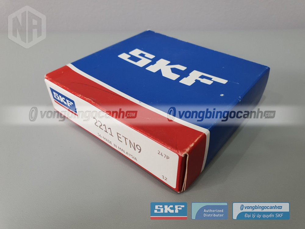 Vòng bi SKF 2211 ETN9 chính hãng, phân phối bởi Vòng bi Ngọc Anh - Đại lý uỷ quyền SKF.