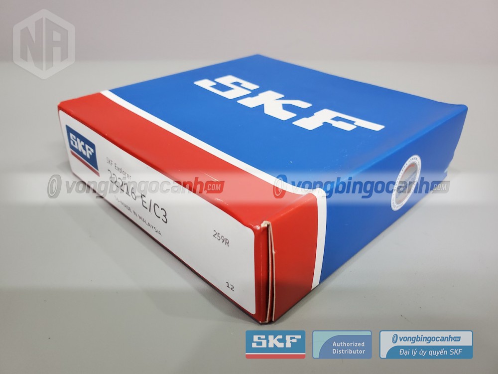 Vòng bi SKF 22216 E/C3 chính hãng, phân phối bởi Vòng bi Ngọc Anh - Đại lý uỷ quyền SKF.