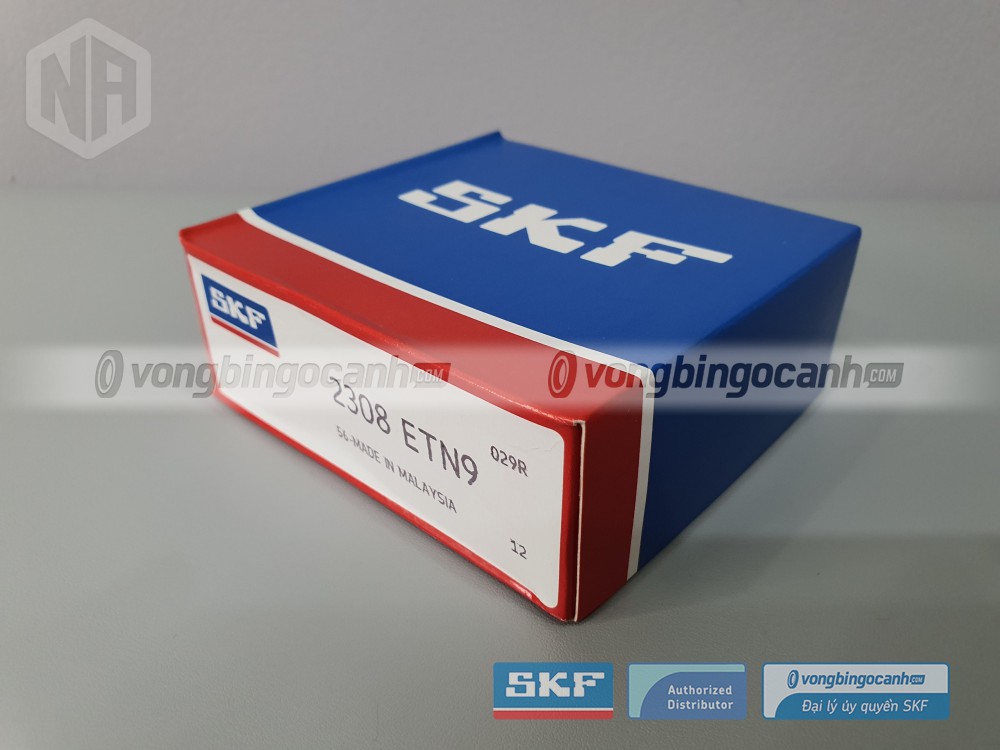 Vòng bi SKF 2308 ETN9 chính hãng, phân phối bởi Vòng bi Ngọc Anh - Đại lý uỷ quyền SKF.