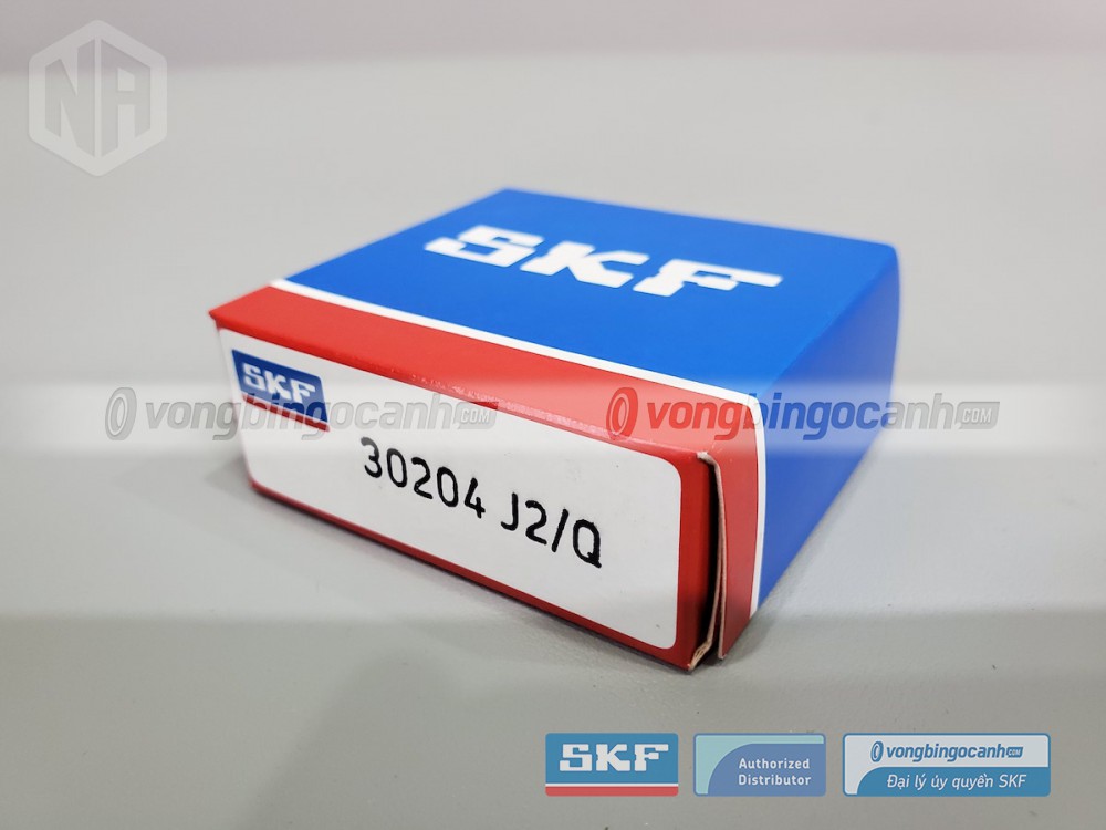 Vòng bi SKF 30204 J2/Q chính hãng, phân phối bởi Vòng bi Ngọc Anh - Đại lý uỷ quyền SKF.