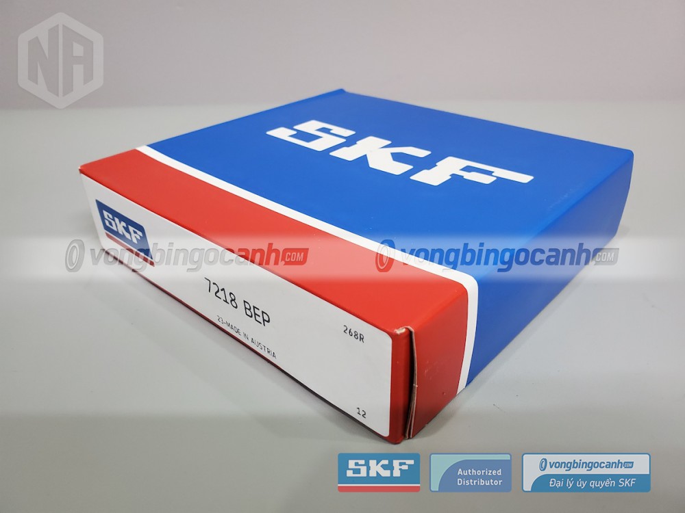 Vòng bi SKF 7218 chính hãng, phân phối bởi Vòng bi Ngọc Anh - Đại lý uỷ quyền SKF.
