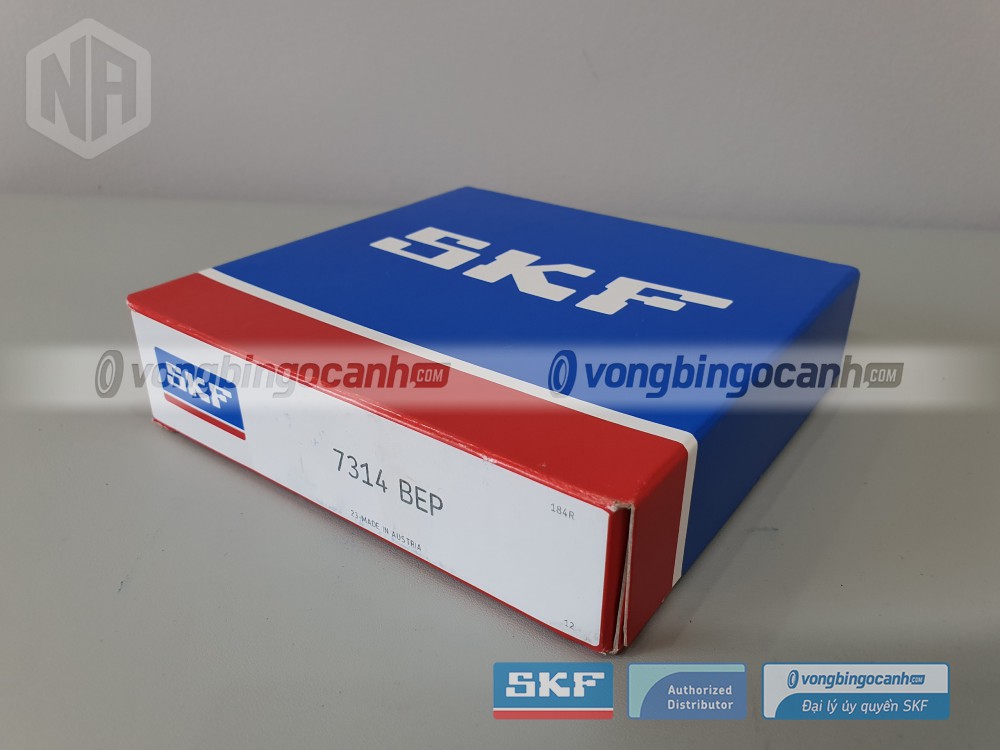 Vòng bi SKF 7314 BEP chính hãng, phân phối bởi Vòng bi Ngọc Anh - Đại lý uỷ quyền SKF.
