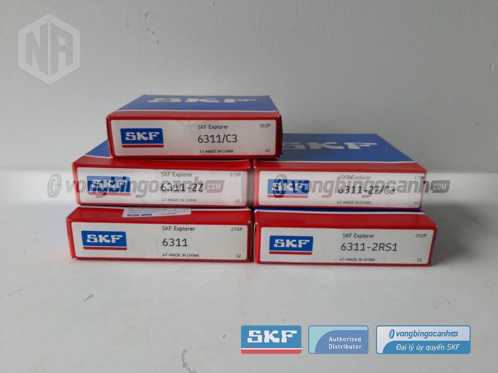 Vòng bi 6311, Thông số kỹ thuật và giá bán vòng bi SKF